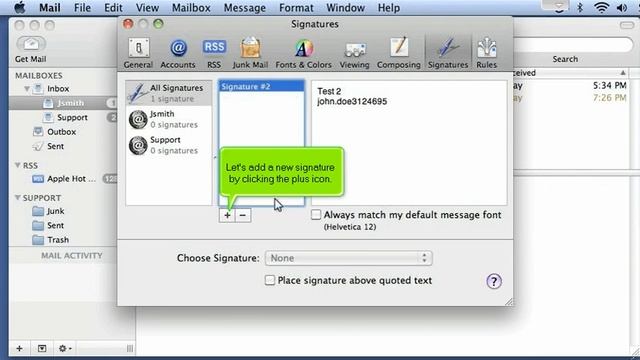 Hosting Tutorials - Mac Mail - How to create and manage email signatures смотреть онлайн