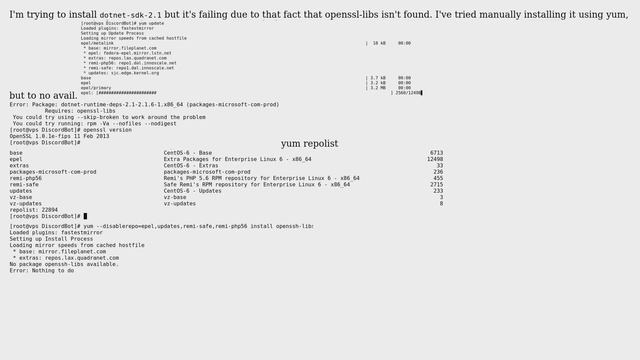 Unix & Linux: Unable to install openssl-libs (3 Solutions!!) смотреть онлайн