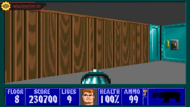 Wolfenstein 3D прохождение игры - Часть 2 [Ностальгическая Пятница #31 | LIVE]
