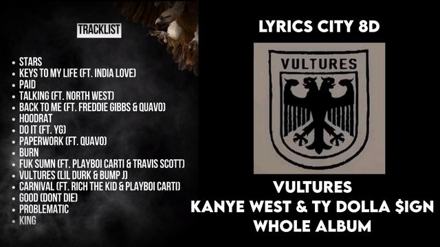 Vultures vol.1 APPLE MUSIC ALBUM смотреть онлайн