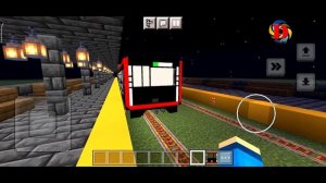 Обзор вагонов метро Москва 2019-2020. SUBWAY IN MINECRAFT. Minecraft Builds: Metro Station.