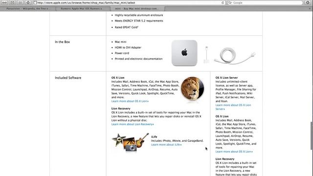 Apple Archive 1 - Mac Mini - November 2011 смотреть онлайн