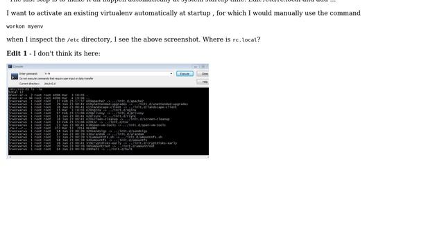 Ubuntu: Where is /etc/rc.local смотреть онлайн