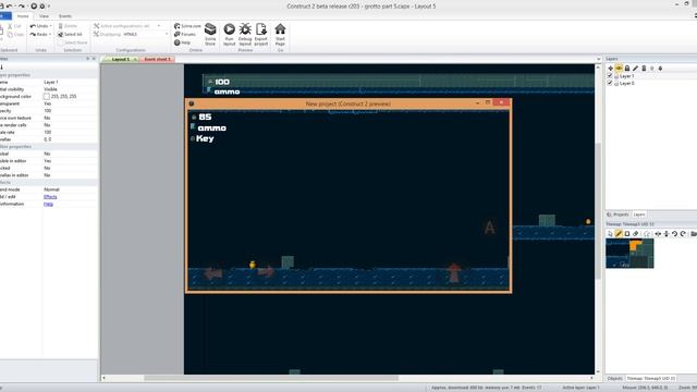Adventure Scroller Part 6 Construct 2 смотреть онлайн