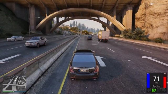 MAFIA BOSS MERCEDES-BENZ CONVOY GTA-V 4K смотреть онлайн