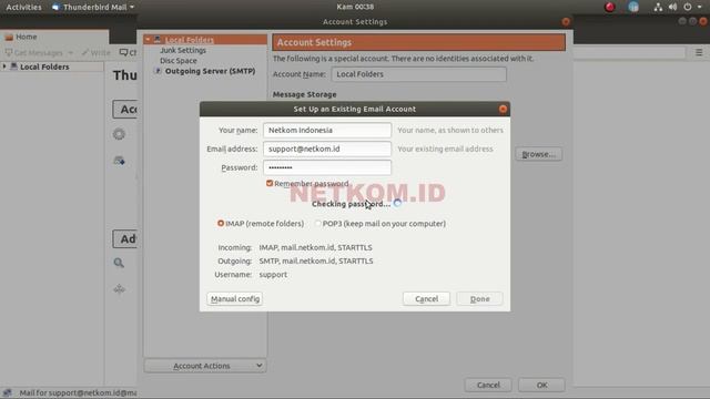 Cara menghubungkan webmail dengan thunderbird email смотреть онлайн