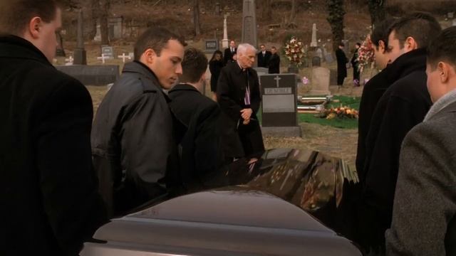 The Sopranos - Soprano family members getting arrested at Jackie Jr.'s funeral смотреть онлайн