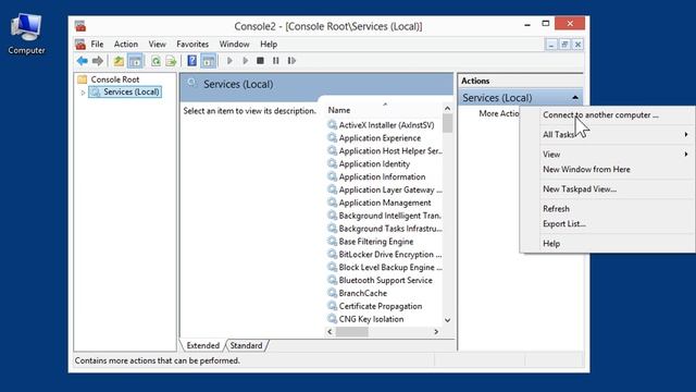 Windows 8.0 Professional - Export Columns in an MMC Console to a Text File смотреть онлайн