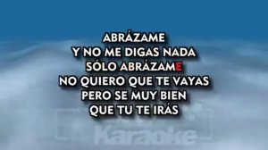 Julio Iglesias   Abrázame   Karaoke M