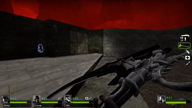 left4dead 2 Doom, Episode 3 Inferno expert with bots смотреть онлайн