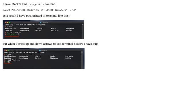 Unix & Linux: Bash prompt getting garbled when I browse history? смотреть онлайн