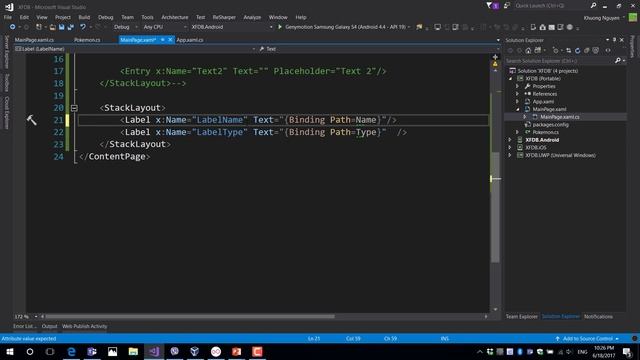 Bài 4 - Data Binding (Phần 1) смотреть онлайн