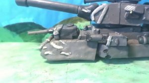 Первый Бой Панзера-Х. Крысолов VS Панзера-Х. Смерть Крысолова. Мультики про танки из пластилина.