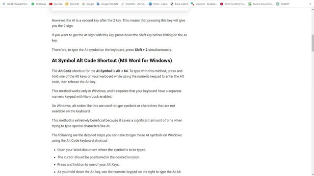How to Type At Symbol On Keyboard Windows Mac смотреть онлайн