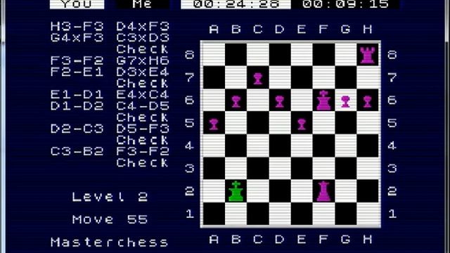 Chess - Timex Sinclair 2068 - emulador EightyOne 1.5 - probado Windows 7 x64 смотреть онлайн