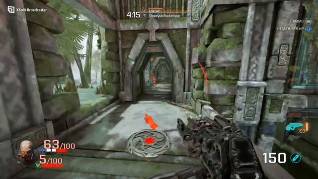 Quake Champions Deathmatch Awoken Nightmare bots test смотреть онлайн