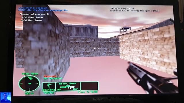 Playing Deltaforce Landwarrior on the sata ssd Windows ME machine смотреть онлайн