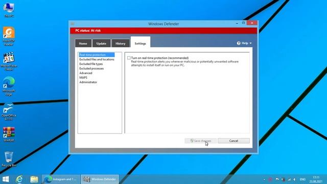DekoTV - How to disable or enable Microsoft Defender in Windows 8.1 смотреть онлайн