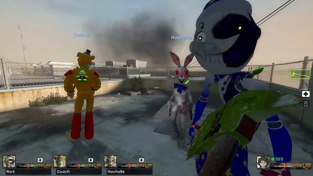 [FNaF SB L4D2] Moon threatens Gregory смотреть онлайн