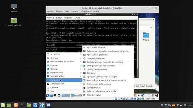 Aprendiendo Fedora 33, personalizando el entorno LXDE con nuevos íconos y themes (parte 4) смотреть онлайн