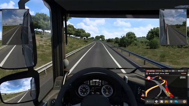 Euro Truck Simulator 2 Доставка мазуту (25 т) №1 смотреть онлайн
