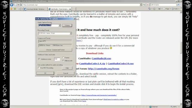 CAMSTUDIO ( OPENSOURCE (FREE) SOFTWARE ) смотреть онлайн