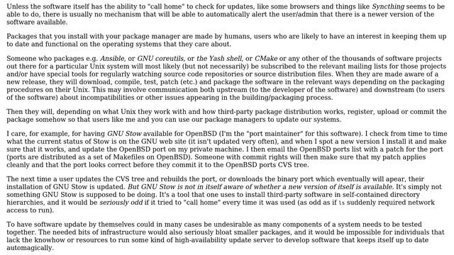 Unix & Linux: Why don't non-package managed software update by themselves? (4 Solutions!!) смотреть онлайн
