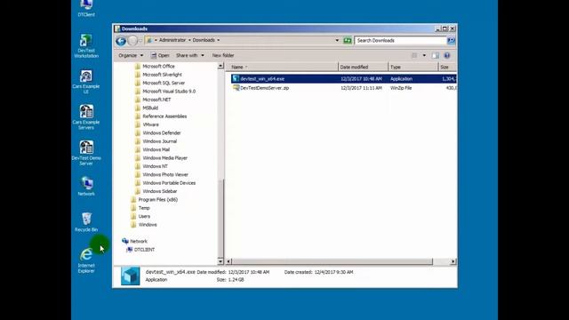 Running the Windows Installer for Workstation for DevTest Solutions 10.3 смотреть онлайн