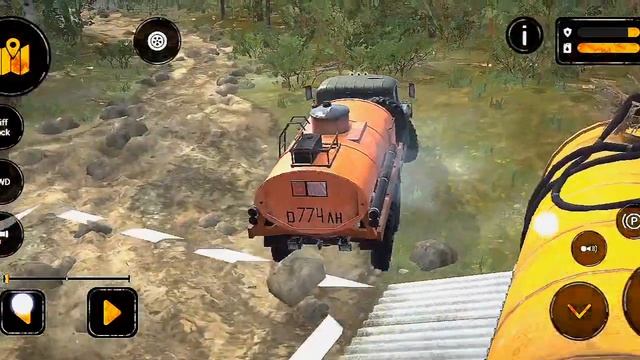 Mudrunner Mobile Gameplay! Repair And Reful Mission! Walkthrough(Android IOS)part2