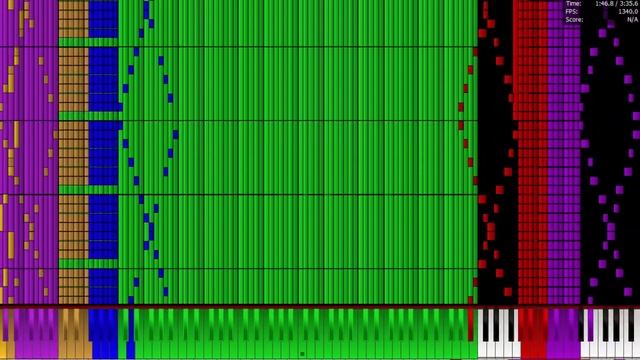[Black MIDI] Bad Apple!! MLG Mode 7.6 Million (4.6 GHz Run) смотреть онлайн