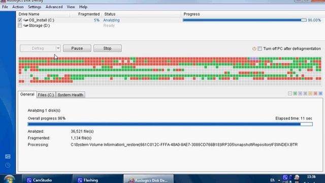 How to defrag / Cleanup your hard drive? - Auslogics Disk defrag смотреть онлайн