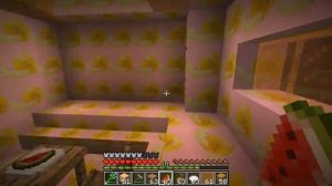 ЦУНАМИ ИЗ АРБУЗА ПРОТИВ ДОМА ИЗ ДЫНИ В МАЙНКРАФТ.