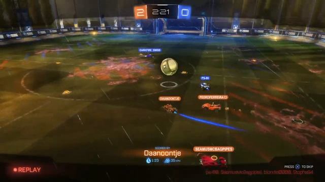 Rocket League PS4 splitscreen online co-op gameplay смотреть онлайн