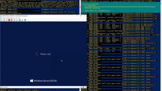 Create a Domain with a DSC Configuration смотреть онлайн