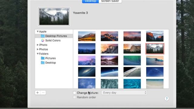Change your Imac Desktop Background on Mac OSX смотреть онлайн