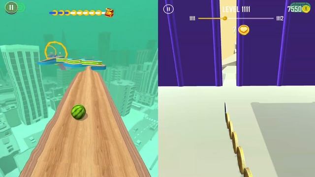Going Balls Vs Coin Rush - Android iOS Gameplay Walkthrough - Mobile Games - 204 смотреть онлайн