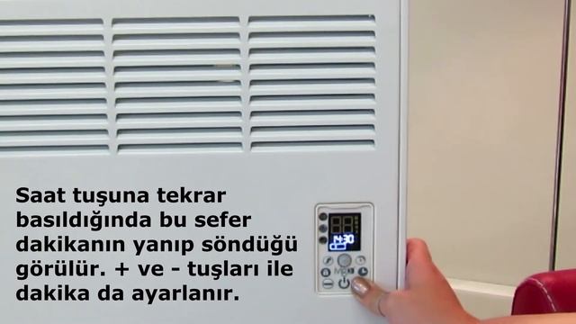 İvigo Vigo Profesyonel Konvektör Isıtıcının Saat ve Gün Ayarını Yapma смотреть онлайн