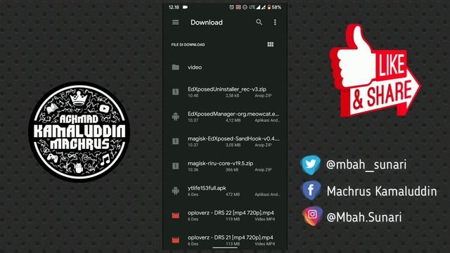 Tutorial Install Xposed Installer Android 9+ смотреть онлайн