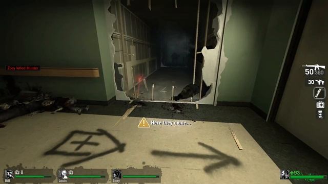 Left 4 Dead (NO MERCY: The Hospital) смотреть онлайн