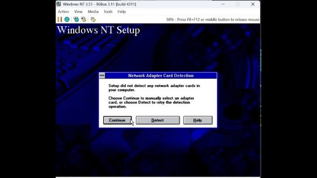 Installing Windows NT 3.51 with only Floppy Disks смотреть онлайн