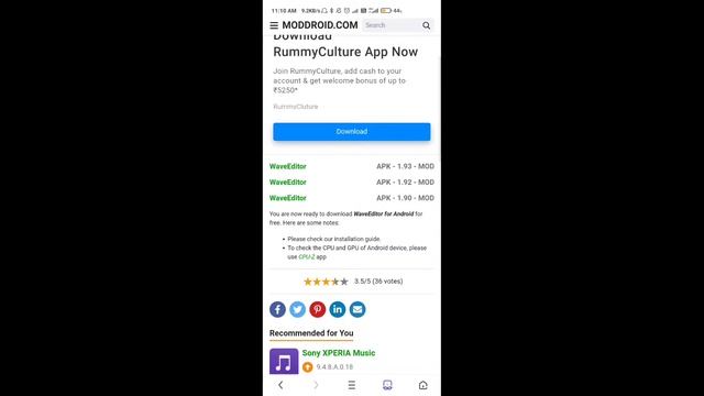 HOW TO DOWNLOAD WAVE EDITOR MOD APK |ARHAAN смотреть онлайн
