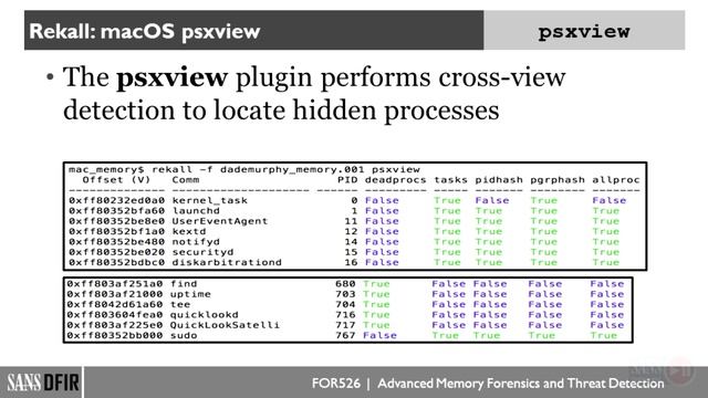 5.2 MacOS Memory Analysis смотреть онлайн
