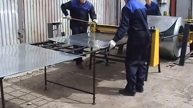 Линия продольно поперечной резки смотреть онлайн