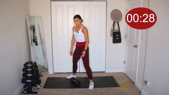 50 Minute Lower Body Strength Workout (Resistance Bands) // November Endurance // Day 17 смотреть онлайн