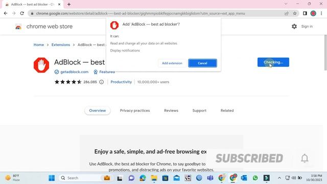 How to Add AdBlock in Google Chrome 2024 смотреть онлайн