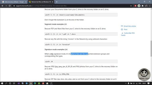 Microsoft official - Windows File Recovery Tool - Windows 10 смотреть онлайн