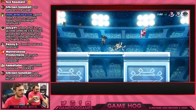 Game Hog LIVE - Hotline Miami, Brawlhalla, Quiplash, and more! смотреть онлайн