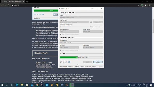 How to create bootable pendrive using rufus. смотреть онлайн