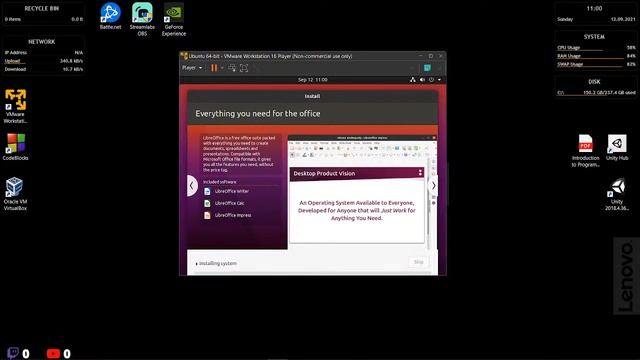 How to Install Ubuntu 20.04 LTS on VMware Workstation Player On Windows 10 | Ninja Programmer Co. 🔴 смотреть онлайн