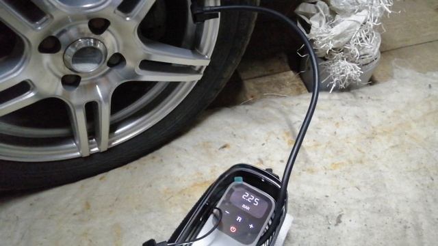 Работа компрессора Xiaomi 70mai Air Compressor